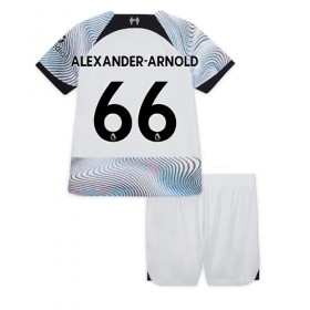Baby Fußballbekleidung Liverpool Alexander-Arnold #66 Auswärtstrikot 2022-23 Kurzarm (+ kurze hosen)